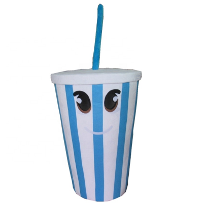 HOLA custom cup mascot costume