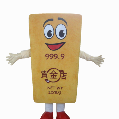 Custom bullion mascot costume/adult mascot costume