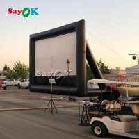 Air Sealed Inflatable Movie Screen Inflatable Projector Screens Outdoor  Inflatable Movie Screen For Sale