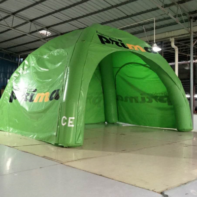 Green inflatable tent/outdoor inflatable dome tent